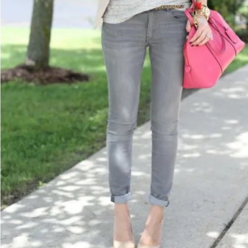 GAP 1969 Gray Slim Straight Jeans NWT